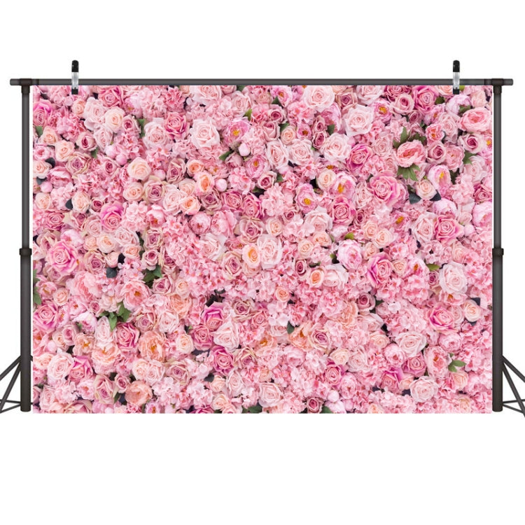 2.1m X 1.5m Pink Rose Wall Background Festive Party Photography Cloth - Valentines Day by PMC TechLife | Online Shopping South Africa | PMC TechLife