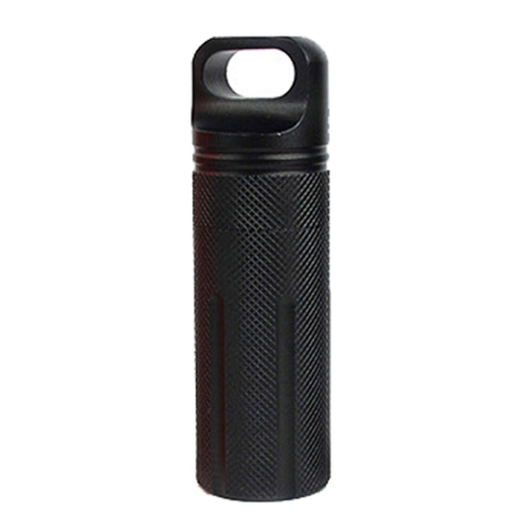 Aluminum Alloy Full Seal EDC Waterproof Can Outdoor Survival Equipment(Black) - Emergency Tools by PMC TechLife | Online Shopping South Africa | PMC TechLife
