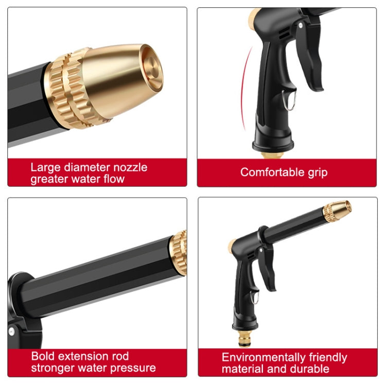 High Pressure Car Wash Hose Telescopic Watering Sprinkler, Style: H2+3 Connector+10m Tube - Car Washer & Accessories by PMC TechLife | Online Shopping South Africa | PMC TechLife | Buy Now Pay Later Mobicred