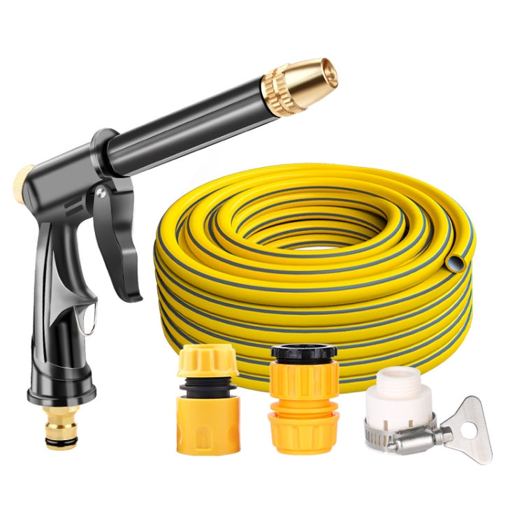 High Pressure Car Wash Hose Telescopic Watering Sprinkler, Style: H2+3 Connector+15m Tube - Car Washer & Accessories by PMC TechLife | Online Shopping South Africa | PMC TechLife | Buy Now Pay Later Mobicred