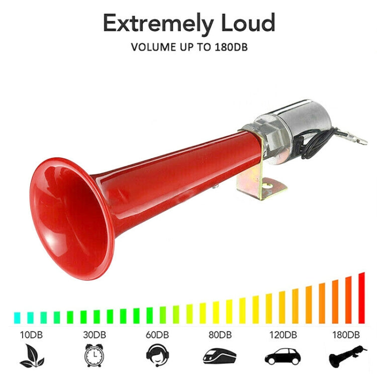 180DB Car Super Loud Air Horn Bird Call Single Pipe Air Whistle Horn - free shipping - PMC TechLife - Order now!