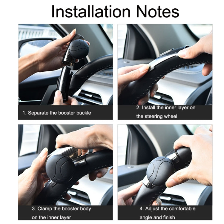 2PCS Automotive Silicone Bearing Steering Wheel Booster(Blue) - Steering Wheel Accessories by PMC TechLife | Online Shopping South Africa | PMC TechLife | Buy Now Pay Later Mobicred