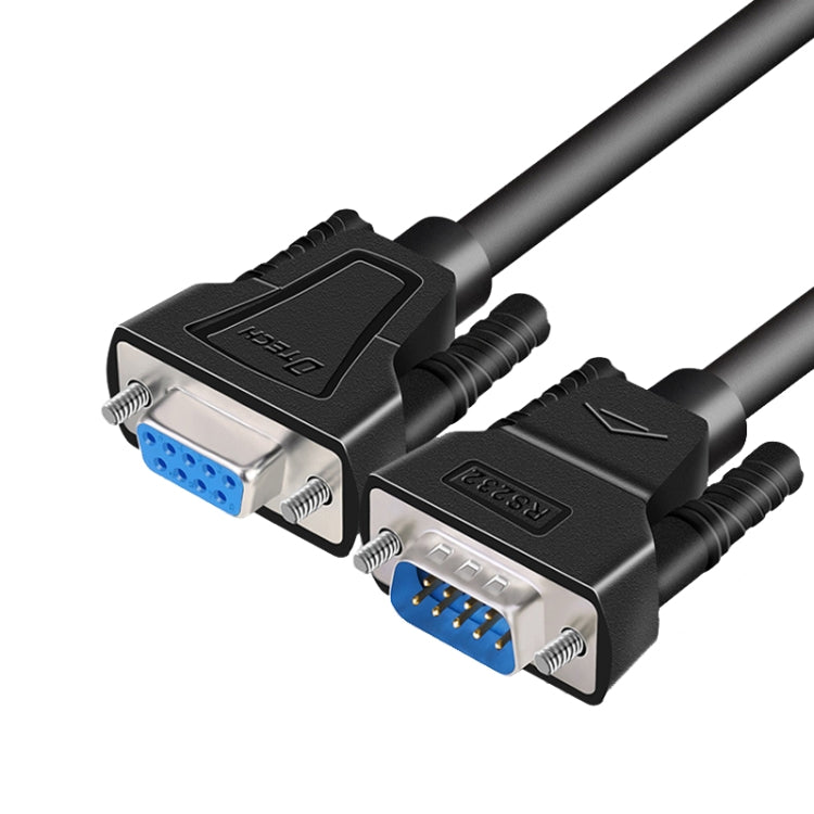 DTECH RS232 Serial Direct Line DB9 Extension Line Male to Female 5m - RS485 / RS232 Series by DTECH | Online Shopping South Africa | PMC TechLife | Buy Now Pay Later Mobicred