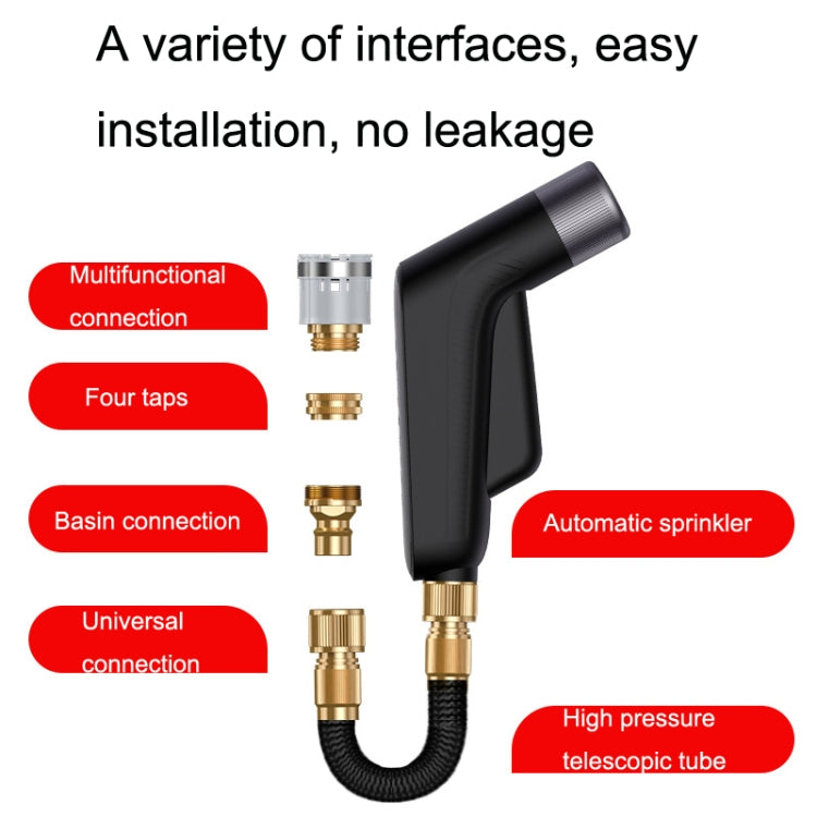 YYS-365 High Pressure Sprinkler Telescopic Water Pipe, Specification: Sprinkler+15m Water Pipe(Tint) - Car Washer & Accessories by PMC TechLife | Online Shopping South Africa | PMC TechLife | Buy Now Pay Later Mobicred