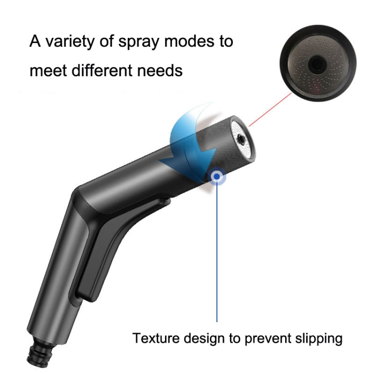 YYS-491 Aluminum Alloy Car Wash High Pressure Sprinkler Household Car Wash Tool Set(Black) - Car Washer & Accessories by PMC TechLife | Online Shopping South Africa | PMC TechLife | Buy Now Pay Later Mobicred