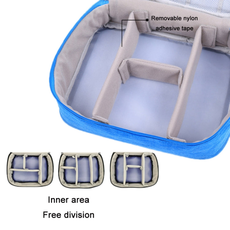 Multifunctional Cationic Digital U Disk Data Cable Storage Bag(Grey) - Other by PMC TechLife | Online Shopping South Africa | PMC TechLife | Buy Now Pay Later Mobicred