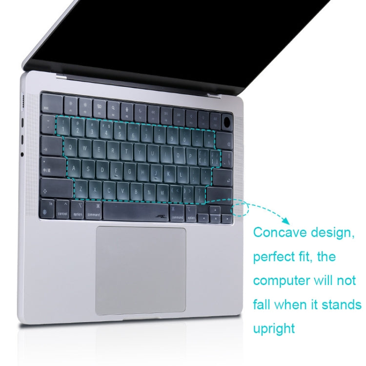 JRC Waterproof Laptop Keyboard Film For MacBook Pro 14 A2442 - Keyboard Protector by JRC | Online Shopping South Africa | PMC TechLife | Buy Now Pay Later Mobicred