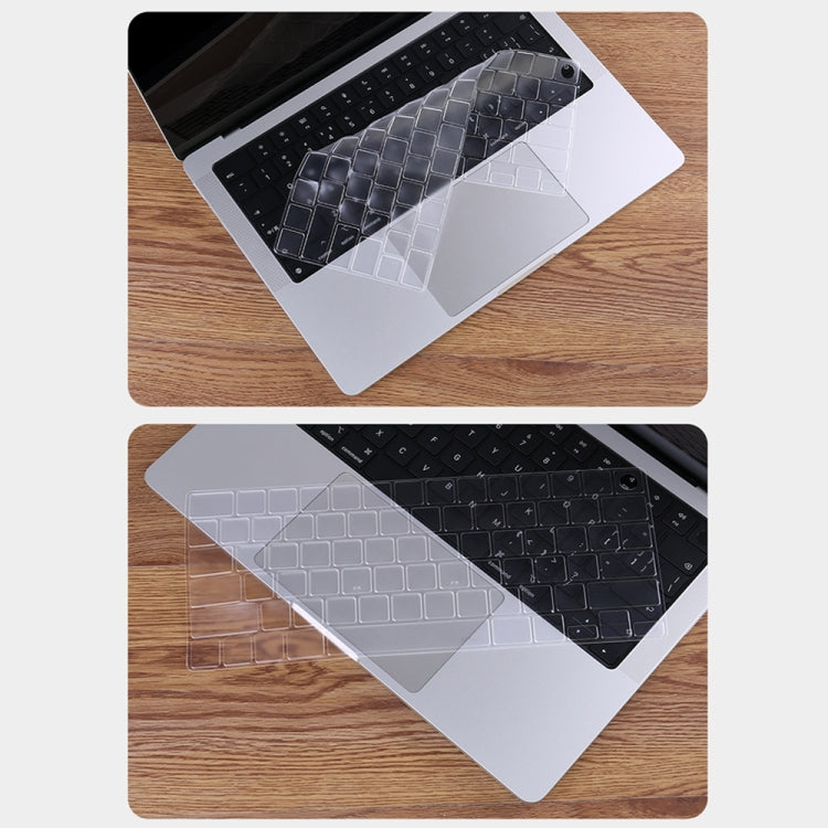 JRC Waterproof Laptop Keyboard Film For MacBook Pro 14 A2442 - Keyboard Protector by JRC | Online Shopping South Africa | PMC TechLife | Buy Now Pay Later Mobicred