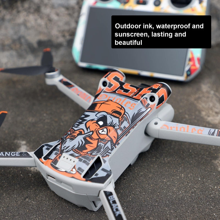 Sunnylife Drone+Remote Control Protective Sticker For DJI Mini 3 Pro RC Version(Irimitent Eagle) - Stickers by Sunnylife | Online Shopping South Africa | PMC TechLife | Buy Now Pay Later Mobicred