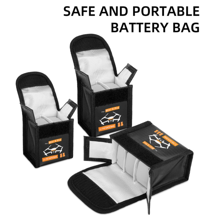 Sunnylife  Battery Explosion-proof Bag Storage Bag for DJI Mini 3 Pro,Size: Can Hold 2 Batteries - Carry Cases & Bags by Sunnylife | Online Shopping South Africa | PMC TechLife | Buy Now Pay Later Mobicred