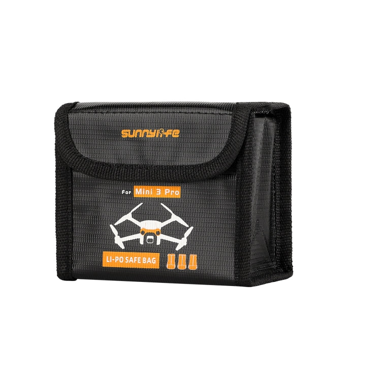 Sunnylife  Battery Explosion-proof Bag Storage Bag for DJI Mini 3 Pro,Size: Can Hold 3 Batteries - Carry Cases & Bags by Sunnylife | Online Shopping South Africa | PMC TechLife | Buy Now Pay Later Mobicred