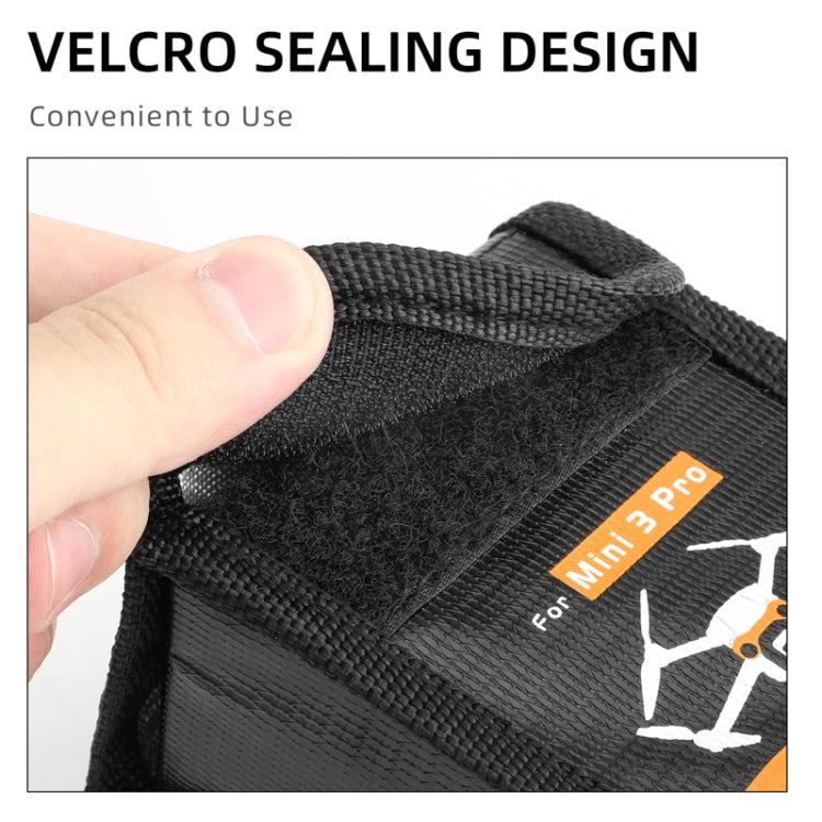 Sunnylife  Battery Explosion-proof Bag Storage Bag for DJI Mini 3 Pro,Size: Can Hold 3 Batteries - Carry Cases & Bags by Sunnylife | Online Shopping South Africa | PMC TechLife | Buy Now Pay Later Mobicred