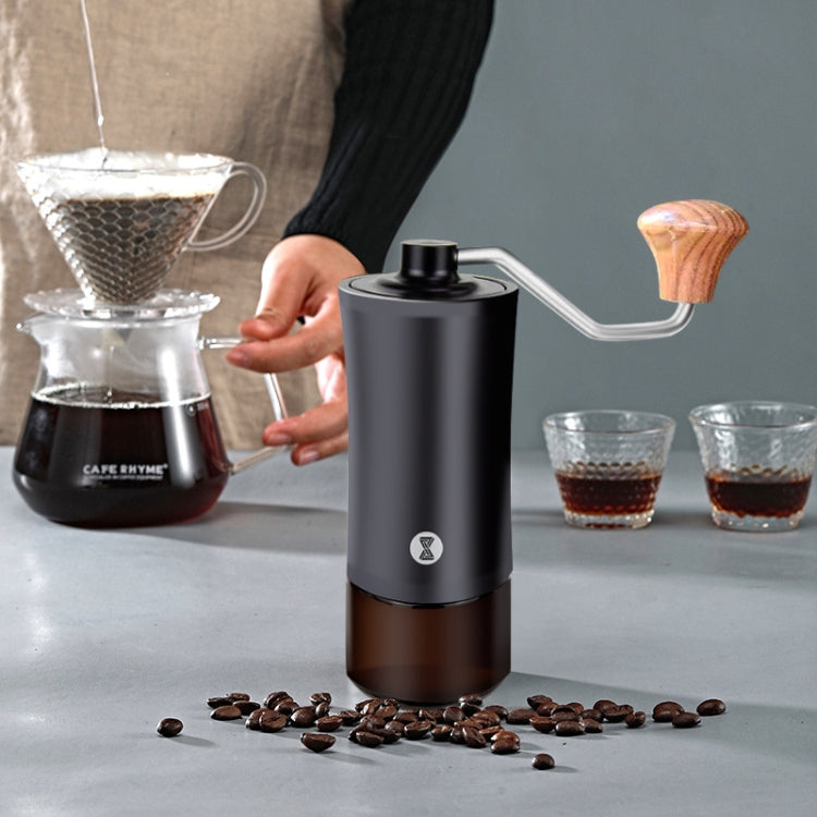 Manual Stainless Steel Core Dual Shaft Hand Crank Coffee Bean Grinder - free shipping - PMC TechLife - Order now!