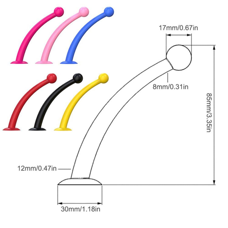 4PCS Motorcycle Helmet Soft Silicone Tentacle Sucker Decoration(Black) - Ornamental Parts by PMC TechLife | Online Shopping South Africa | PMC TechLife