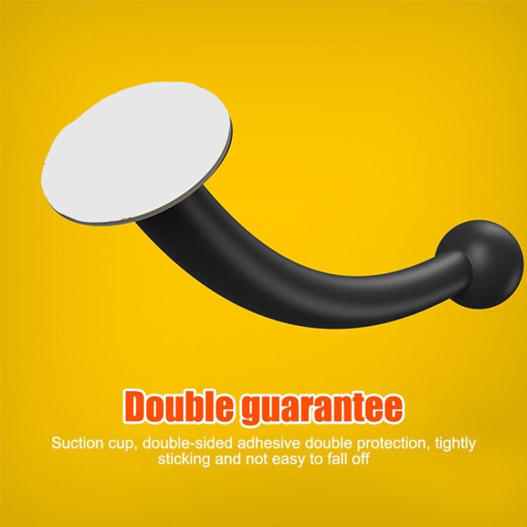 4PCS Motorcycle Helmet Soft Silicone Tentacle Sucker Decoration(Black) - Ornamental Parts by PMC TechLife | Online Shopping South Africa | PMC TechLife