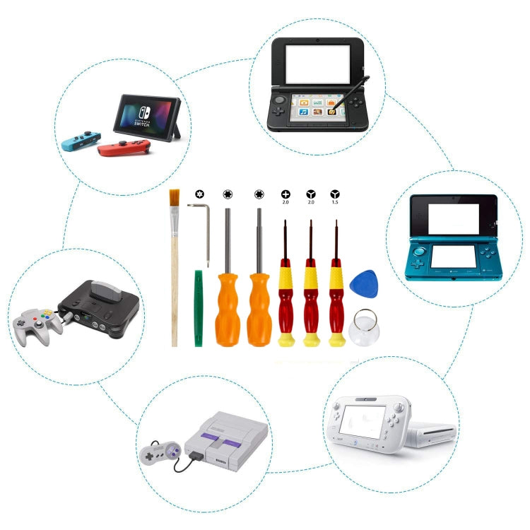 10 In 1 Game Console Disassembly Repair Tool Screwdriver Tool For Nintendo Switch - Tools by PMC TechLife | Online Shopping South Africa | PMC TechLife | Buy Now Pay Later Mobicred