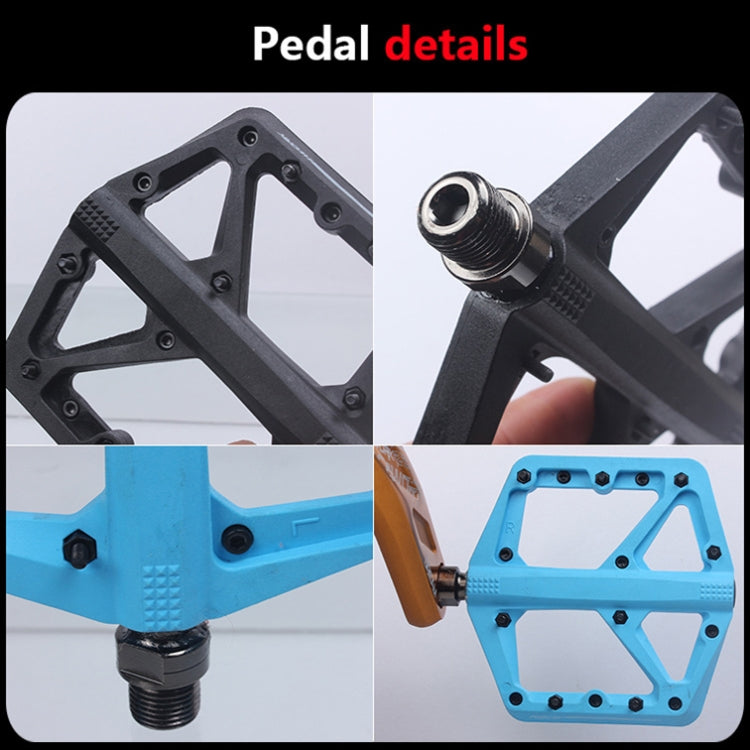 RACEWORK RK66 Mountain Bike Nylon Fiber Pedals(Grey) - free shipping - PMc TechLife - Order now!