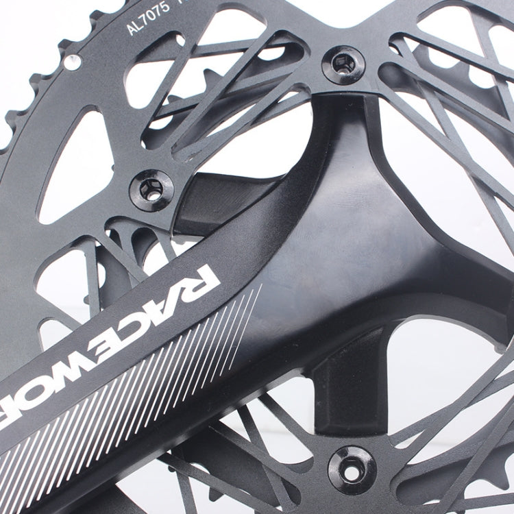 RACEWORK RKRFA Road Bike Aluminum Alloy 22-speed Crankset, Spec: 53-39T without BB - free shipping - PMc TechLife - Order now!