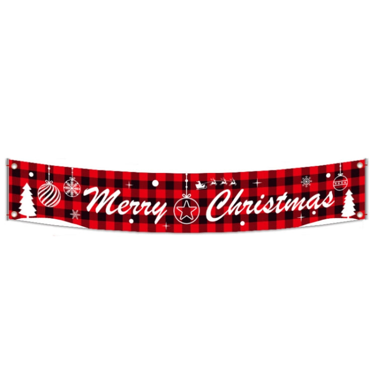 Christmas Ornaments Letters Banner Festive Party Scene Arrangement Props,Size:300 x 50cm(002) - Ornaments by PMC TechLife | Online Shopping South Africa | PMC TechLife