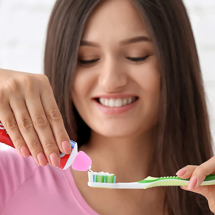 5 PCS Manual Silicone Self-Sealing Toothpaste Cap Aid(White) - Toothpaste Squeezing Device by PMc TechLife | Online Shopping South Africa | PMc TechLife | Buy Now Pay Later Mobicred