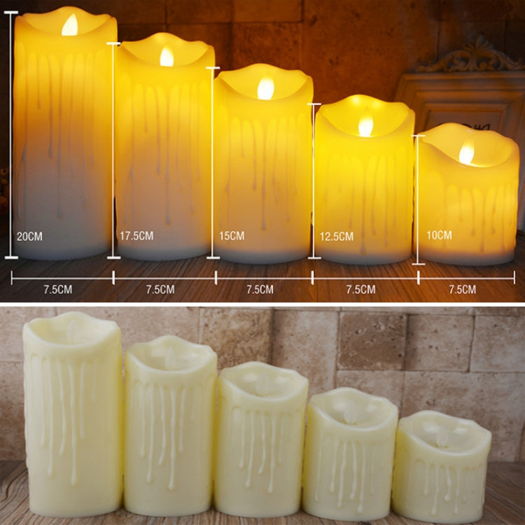 LED Electronic Candle Lights Halloween Christmas Decoration Props, Size: 7.5x10cm(Plastic Tears Candle Lights) - Christmas Decoration Lamps by PMc TechLife | Online Shopping South Africa | PMc TechLife | Buy Now Pay Later Mobicred