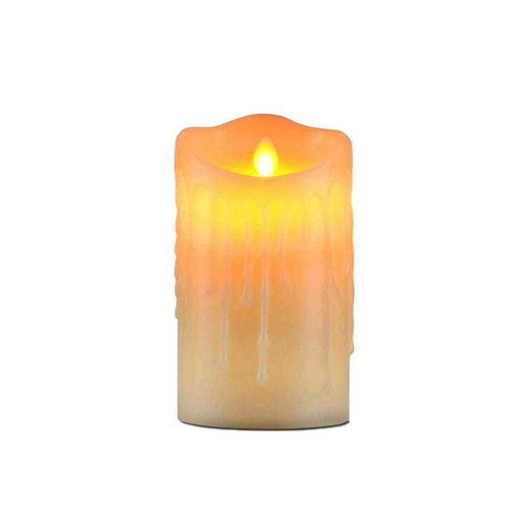 LED Electronic Candle Lights Halloween Christmas Decoration Props, Size: 7.5x12.5cm(Plastic Tears Candle Lights) - Decoration Lamps by PMC TechLife | Online Shopping South Africa | PMC TechLife