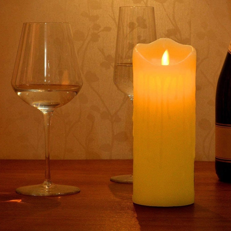 LED Electronic Candle Lights Halloween Christmas Decoration Props, Size: 7.5x17.5cm(Plastic Tears Candle Lights) - free shipping - PMc TechLife - Order now!