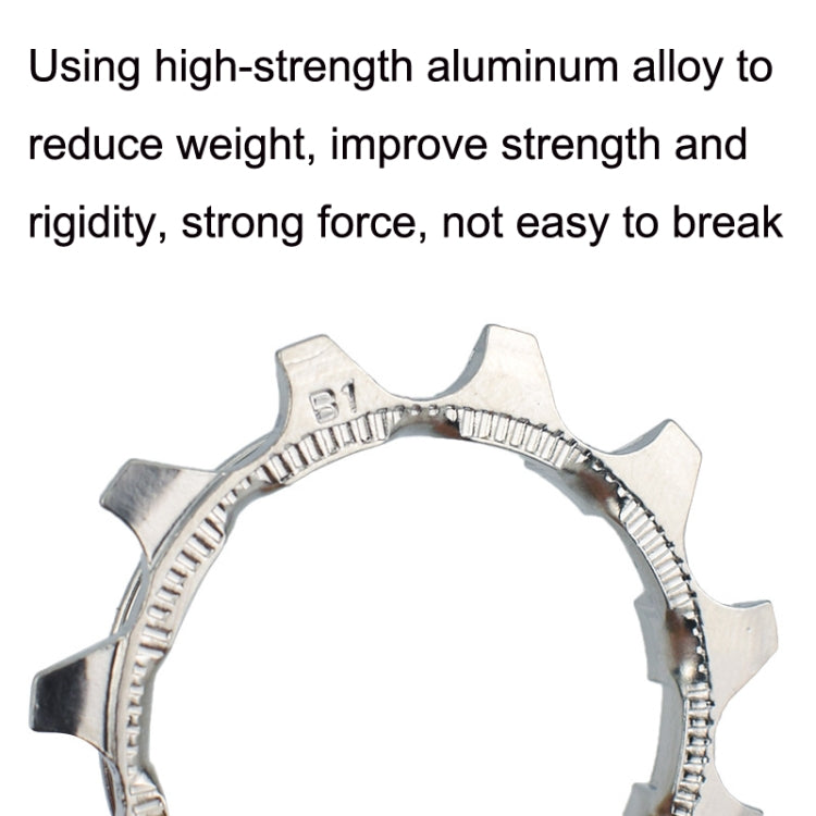 VG Sports Bike Lightweight Wear -Resistant Freewheel Patches, Style: 10 Speed 13T (Silver) - Bicycle Chains & Rounds by PMc TechLife | Online Shopping South Africa | PMc TechLife | Buy Now Pay Later Mobicred