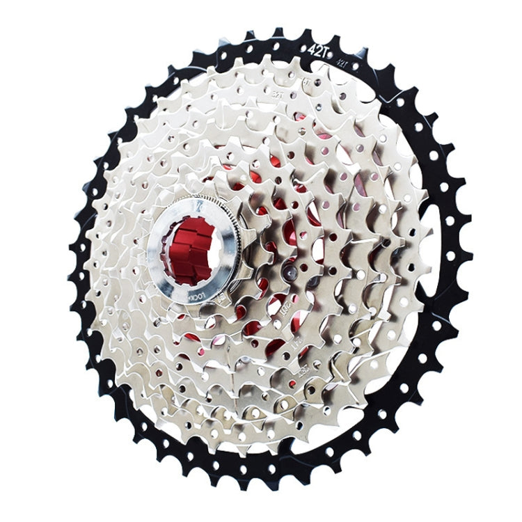 VG Sports Split Mountain Bike Lightweight Cassette Flywheel, Style: 10 Speed 40T (Silver) - free shipping - PMc TechLife - Order now!