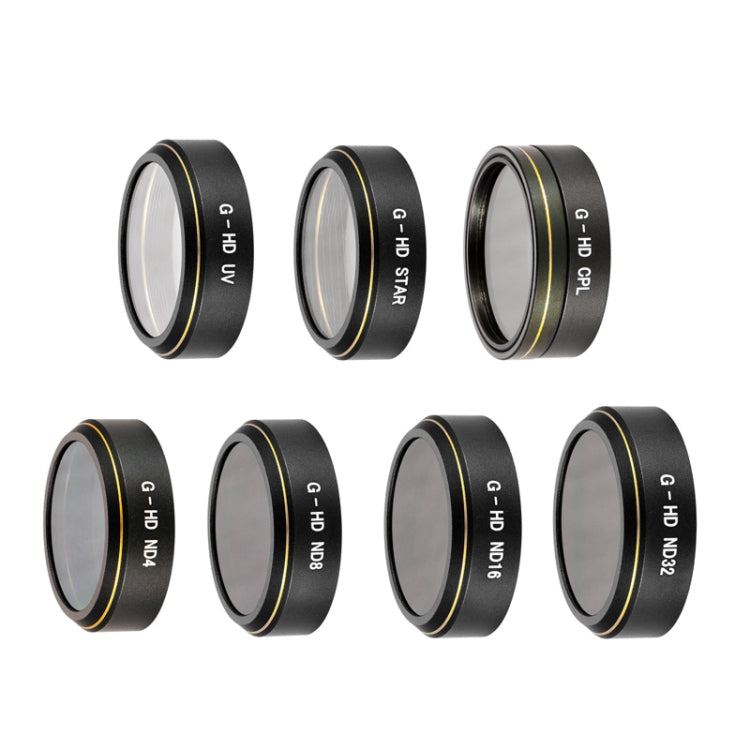 JSR G-HD Lens Filter for DJI Phantom 4 ADVANCED/Pro+,Model: UV+CPL+ND4+ND8+ND16+ND32 - free shipping - PMC TechLife - Order now!