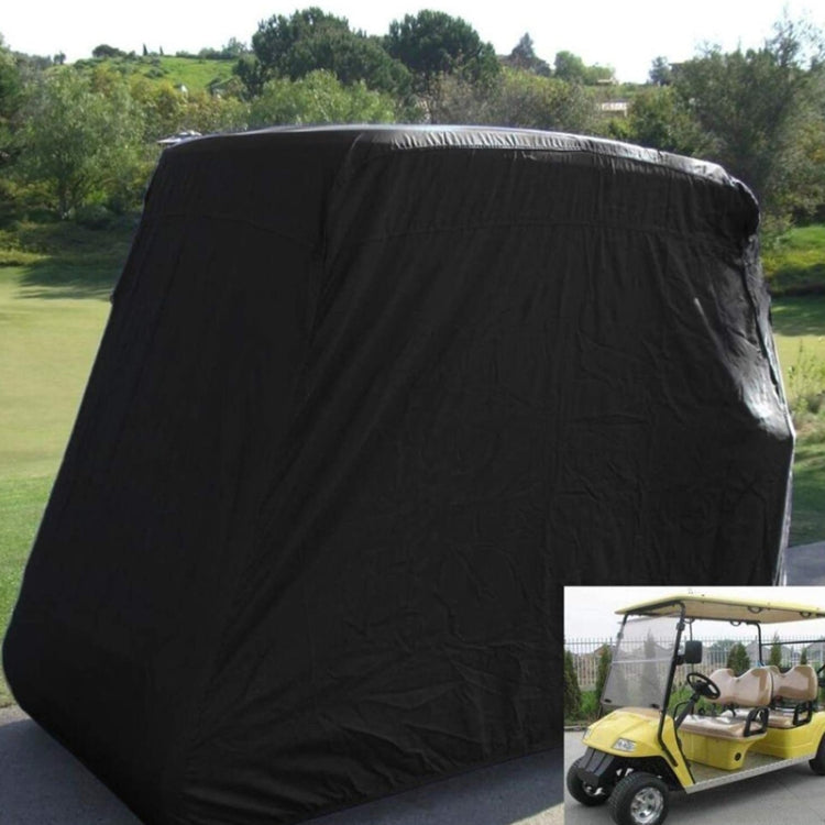 210D Oxford Cloth Golf Cart Cover Scooter Kart Dust Cover, Specification: 285 x 122 x 168cm(Black) - Dust Covers by PMC TechLife | Online Shopping South Africa | PMC TechLife
