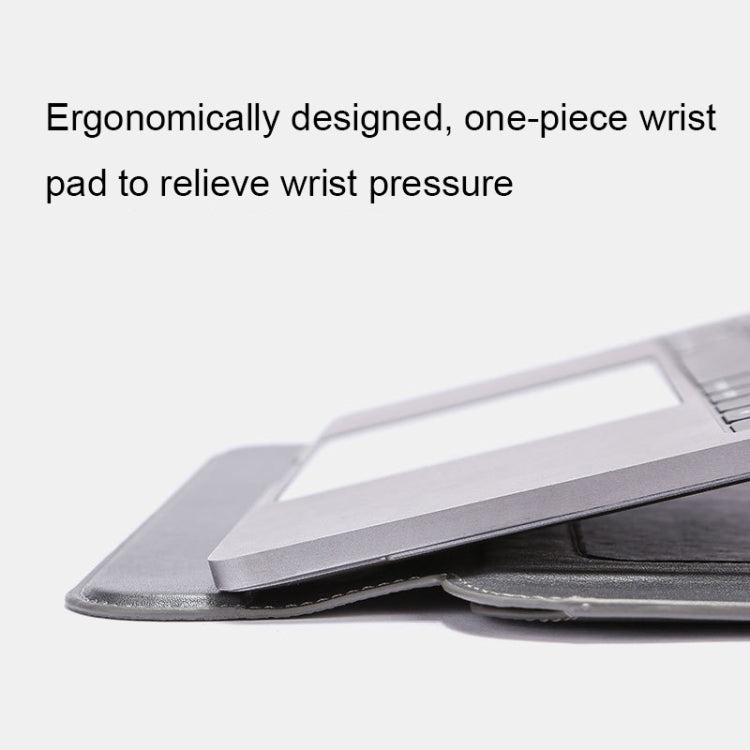 HL0066-005 Multifunctional Stand Laptop Bag, Size: 13.3-14 inches(Gray with Power Bag) - 14.1 inch by PMC Jewellery | Online Shopping South Africa | PMC Jewellery | Buy Now Pay Later Mobicred