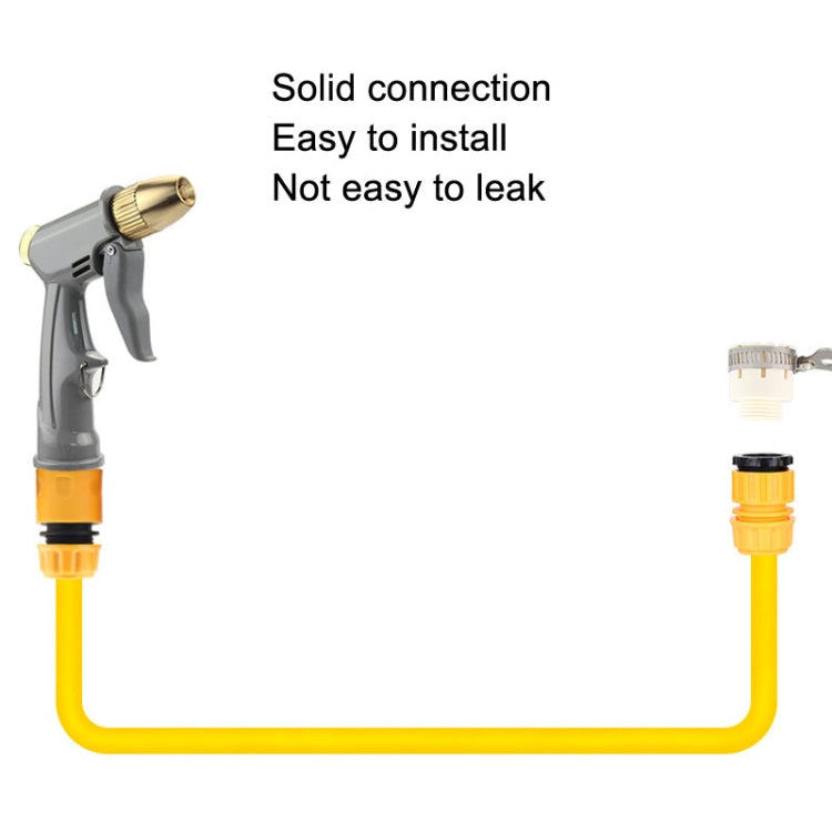 High Pressure Household Car Washer Telescopic Cleaning Spray, Style: H1 Short+3 Connectors - Car Washer & Accessories by PMC TechLife | Online Shopping South Africa | PMC TechLife | Buy Now Pay Later Mobicred