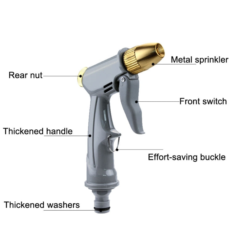 High Pressure Household Car Washer Telescopic Cleaning Spray, Style: H1 Short+3 Connectors+10m Tube - Car Washer & Accessories by PMC TechLife | Online Shopping South Africa | PMC TechLife | Buy Now Pay Later Mobicred