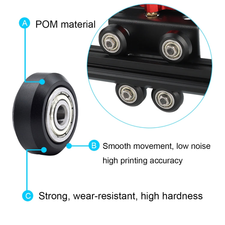 3D Printer Extruder Retrofit Kit For Ender3/CR10, Style: Installation Board - Parts by PMc TechLife | Online Shopping South Africa | PMc TechLife | Buy Now Pay Later Mobicred
