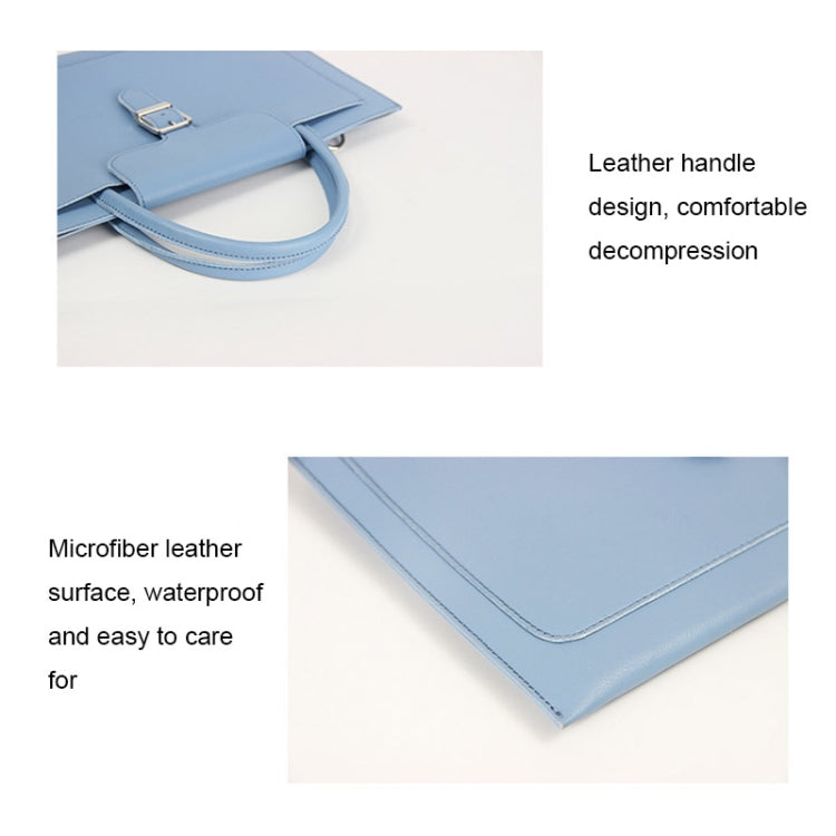 S176 Portable Waterproof Laptop Bag with Power Pack, Size: 15 inches(Light Grey) - 15 inch by PMC Jewellery | Online Shopping South Africa | PMC Jewellery | Buy Now Pay Later Mobicred