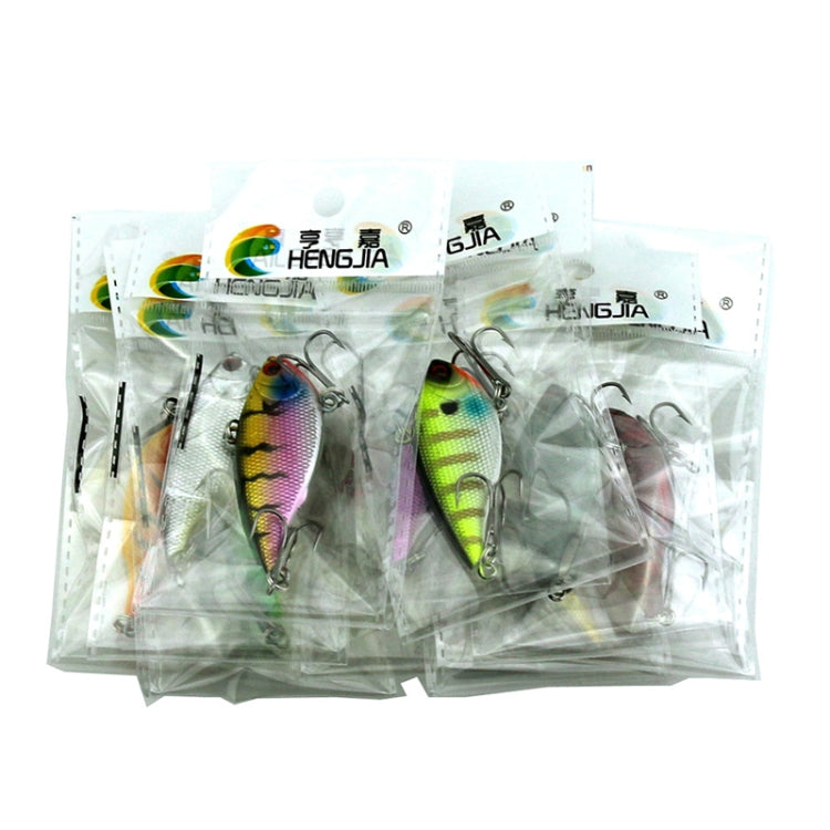 HENGJIA VI022 10g 6cm Plastic VIB Lure Hard Bait With Sound Beads(10) - Fishing Lures by HENGJIA | Online Shopping South Africa | PMC TechLife | Buy Now Pay Later Mobicred