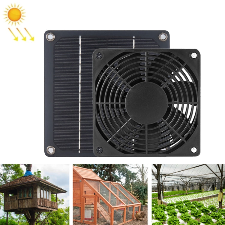 3W High Speed and Long Life Outdoor Solar Pet Exhaust Fan - Others by PMC TechLife | Online Shopping South Africa | PMC TechLife