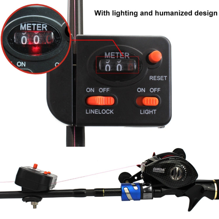 Machinery Manual Fish Line Length Counter(Black) - Others by PMC TechLife | Online Shopping South Africa | PMC TechLife | Buy Now Pay Later Mobicred