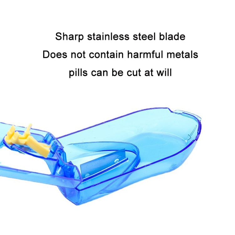 10 PCS Pills Divider Multifunctional Portable Pill Box(Blue) - free shipping - PMC TechLife - Order now!