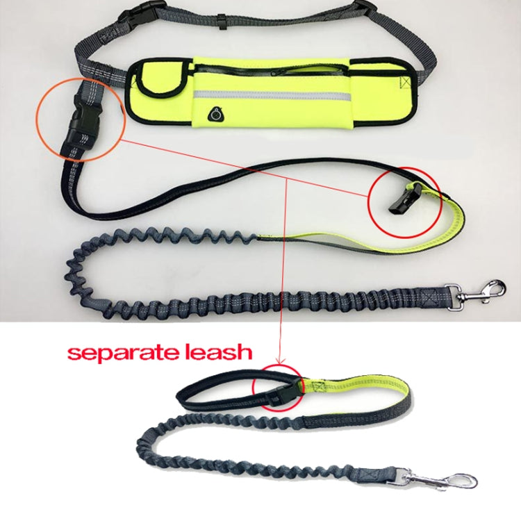 Pet Run Traction Rope Portable Waist Bag(Orange) - Leashes & Chest Strap by PMC TechLife | Online Shopping South Africa | PMC TechLife | Buy Now Pay Later Mobicred