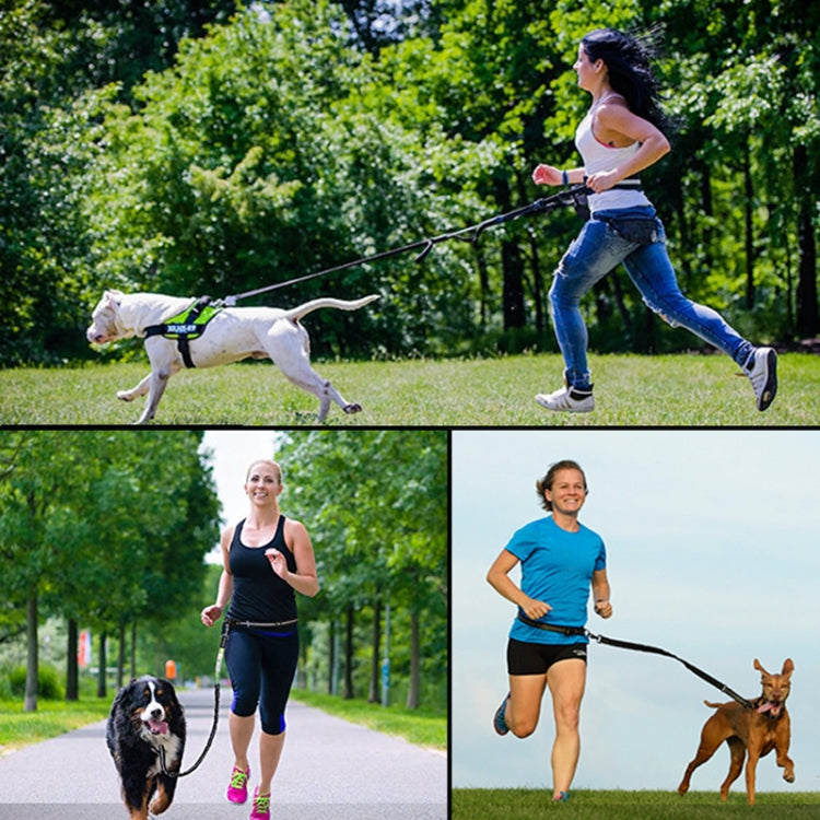 Pet Run Traction Rope Portable Waist Bag(Blue) - Leashes & Chest Strap by PMC TechLife | Online Shopping South Africa | PMC TechLife | Buy Now Pay Later Mobicred