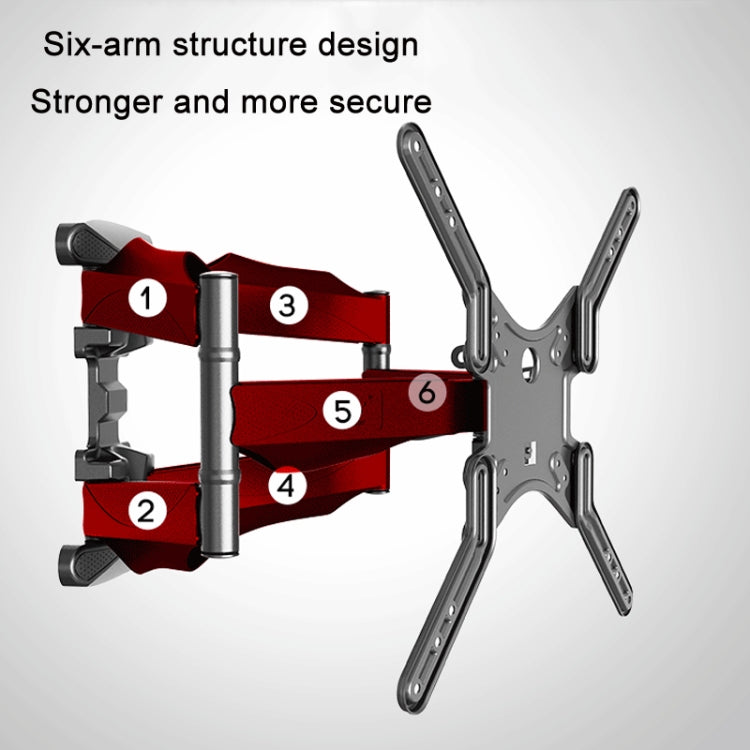 NORTH BAYOU Telescopic Swivel TV Monitor Wall Mount Bracket For 32-52 inch - free shipping - PMC TechLife - Order now!