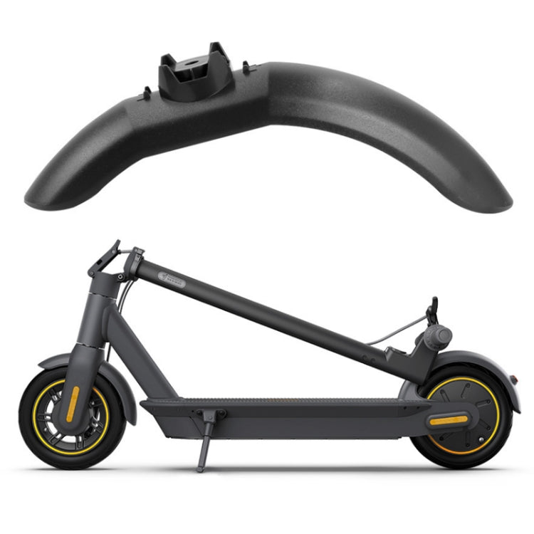 Scooter Front Fender For Xiaomi No.9 Scooter MAX G30(Black) - Accessories & Parts by PMc TechLife | Online Shopping South Africa | PMc TechLife | Buy Now Pay Later Mobicred