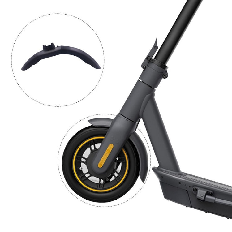 Scooter Front Fender For Xiaomi No.9 Scooter MAX G30(Black) - Accessories & Parts by PMc TechLife | Online Shopping South Africa | PMc TechLife | Buy Now Pay Later Mobicred