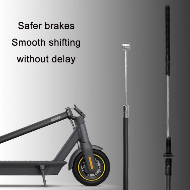 Electric Scooter Brake Cable Set for Ninebot MAX G30(Black) - Accessories & Parts by PMc TechLife | Online Shopping South Africa | PMc TechLife | Buy Now Pay Later Mobicred