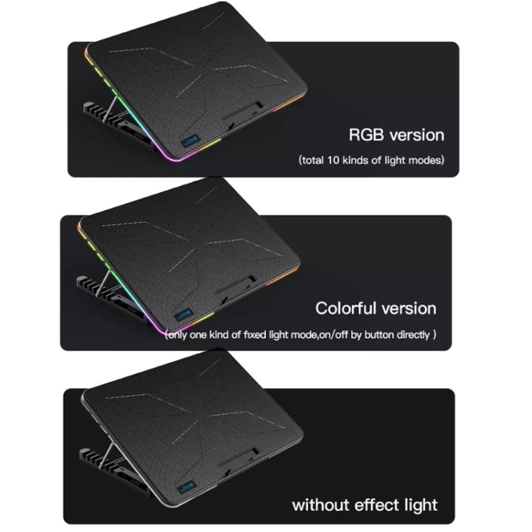 CoolCold F5  Laptop Radiator Bracket Office Desk Adjustable Laptop Cooler,Style: Fantasy Edition - free shipping - PMC Jewellery - Order now!