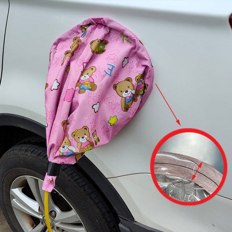New Energy Vehicle Charging Port Waterproof Protective Cover, Color: Bear Pink - Waterproof Covers by PMC TechLife | Online Shopping South Africa | PMC TechLife