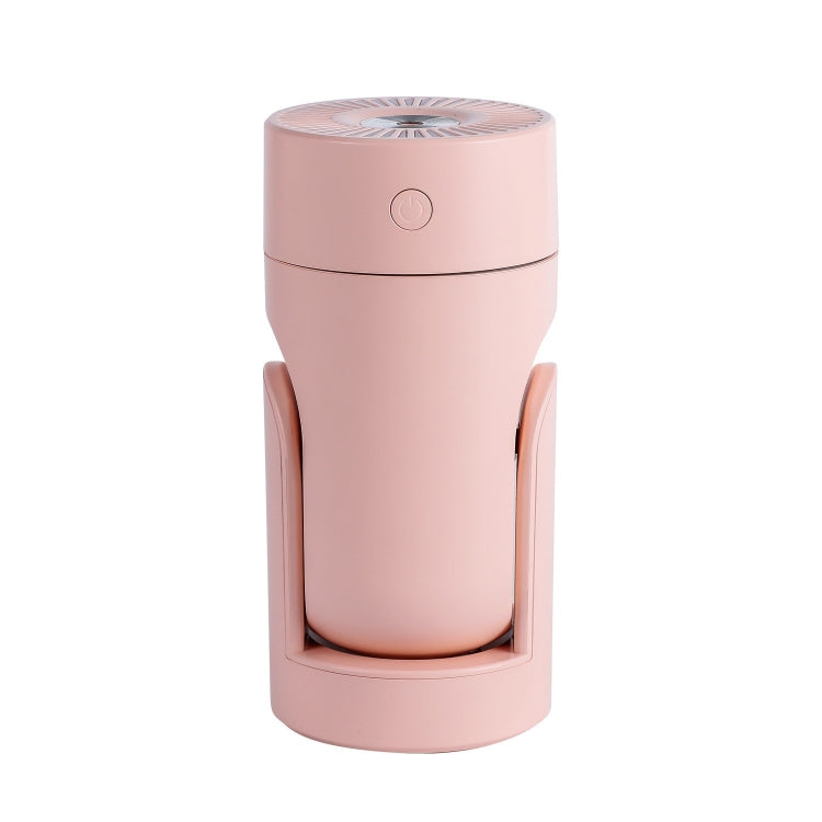 L09 USB Plug-in Rotating Colorful Night Light Humidifier(Pink) - free shipping - PMC TechLife - Order now!