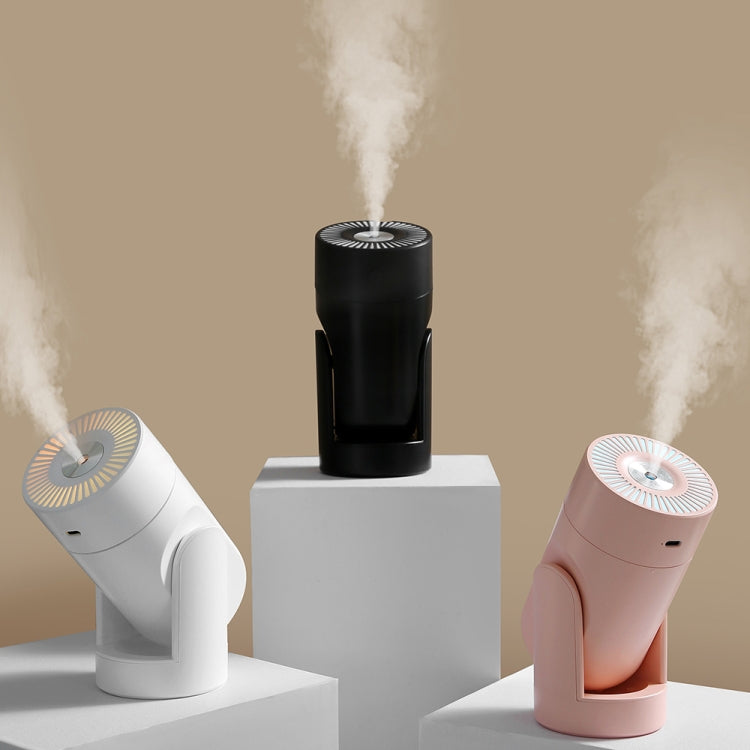 L09 USB Plug-in Rotating Colorful Night Light Humidifier(Black) - free shipping - PMC TechLife - Order now!